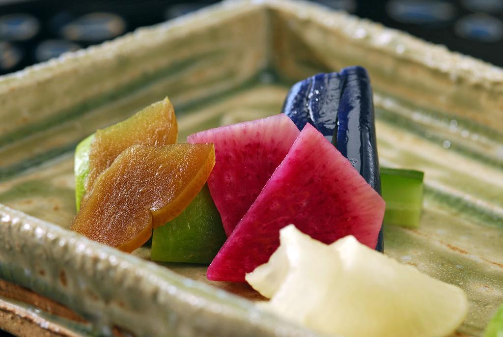 하코네 도키노시주쿠 외부 사진 A selection of Japanese fruit jellies