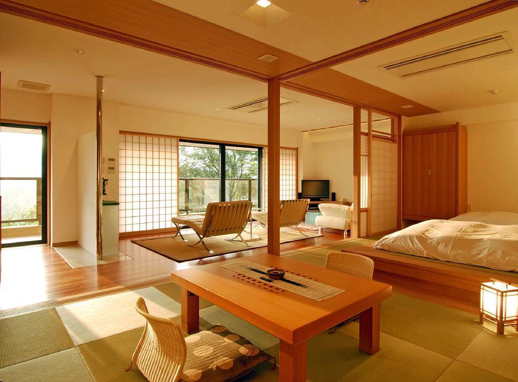 하코네 도키노시주쿠 객실 사진 A room at the Hoshinoya Kyoto